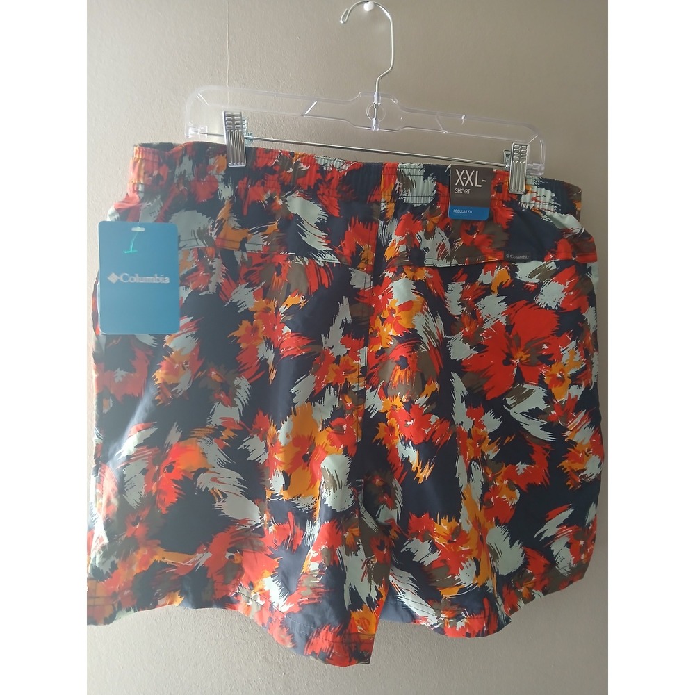 Columbia PFG Backcast III Water‎ Shorts Mens XXL Short Multi Color Floral Print - Picture 3 of 4